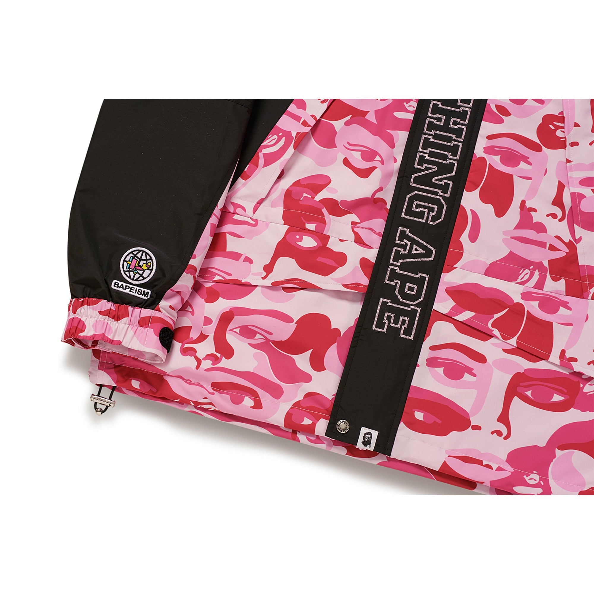 BAPE X KIDSUPER CAMO LIGHT SNOWBOARD JACKET [PINK]