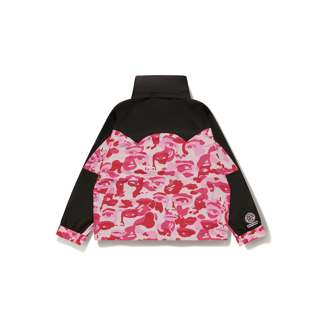 BAPE X KIDSUPER CAMO LIGHT SNOWBOARD JACKET [PINK]