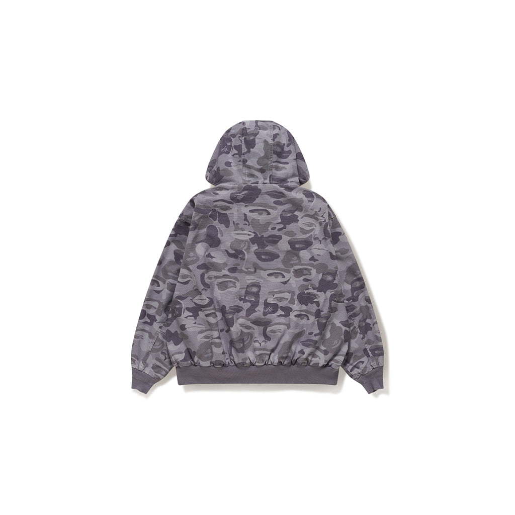 BAPE X KIDSUPER SOLID CAMO JACQUARD JACKET [PURPLE]