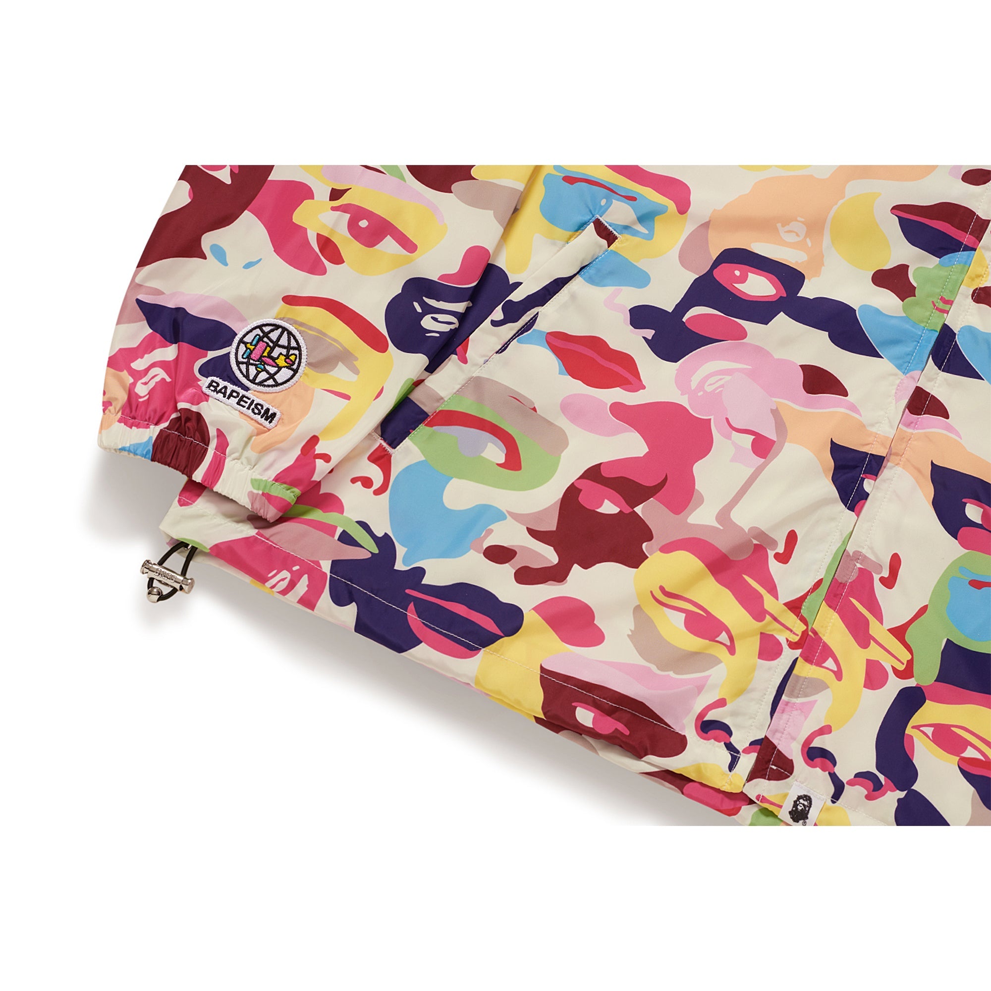 BAPE X KIDSUPER CAMO LIGHTWEIGHT JACKET [MULTI]